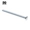 Prime-Line Carriage Bolts, 5/16 in.-18 X 4-1/2 in., A307 Grade A Zinc Plated Steel (50 Pack) 9063212 - alternate 3